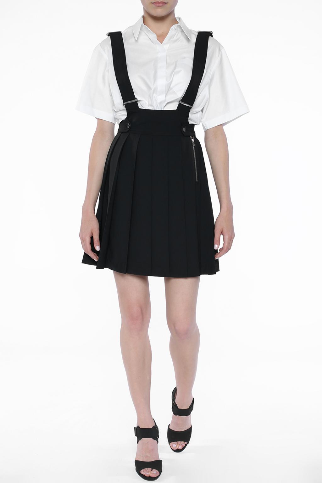 Black Pleated skirt with suspenders Diesel Black Gold - Vitkac Canada